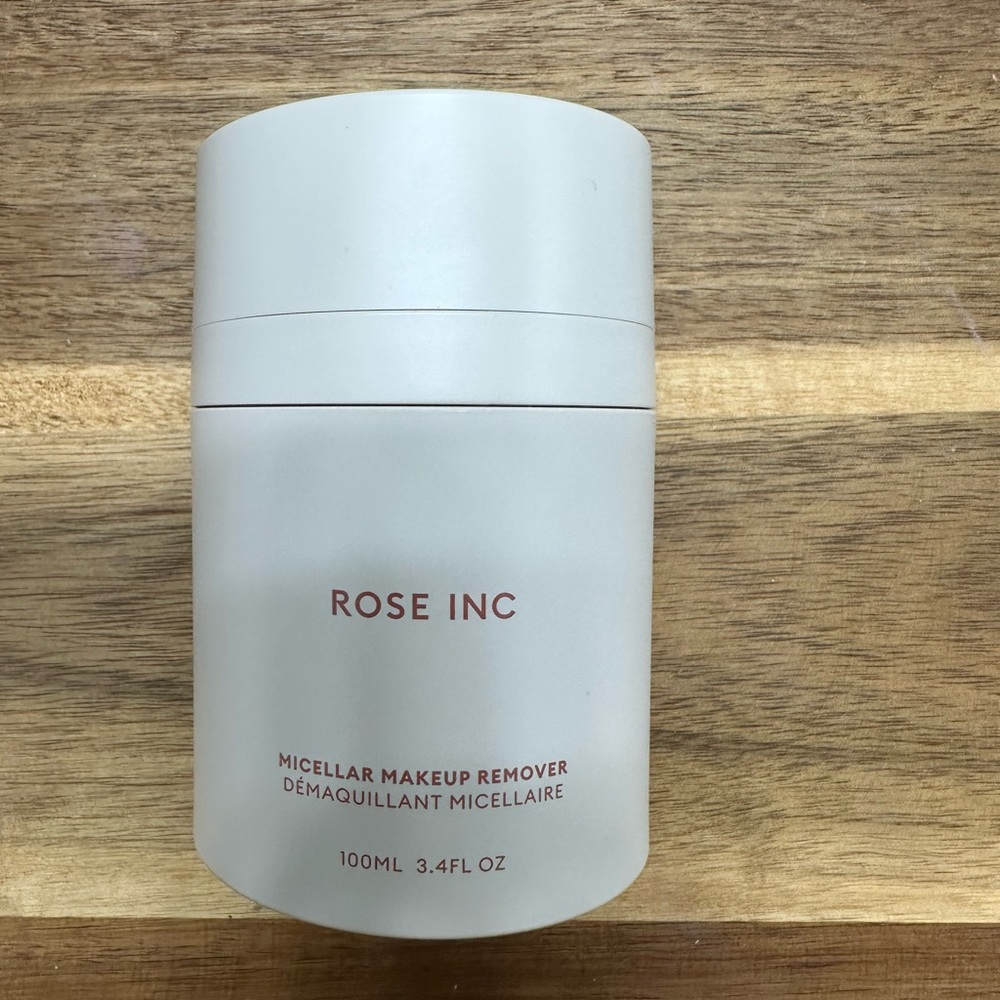 NWT- Rose inc Micellar makeup remover